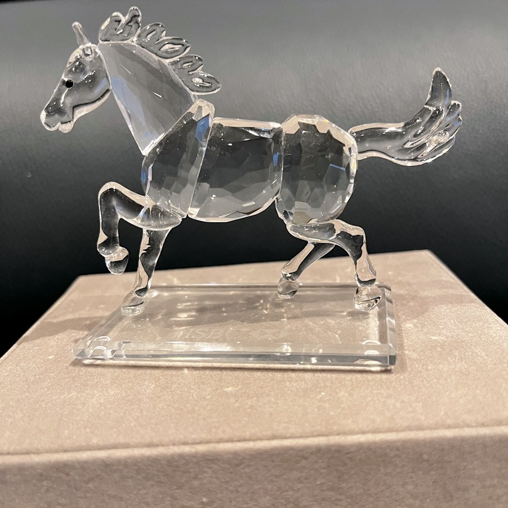 Katina  Crystal Running Horse Zodiac Steed Figurine